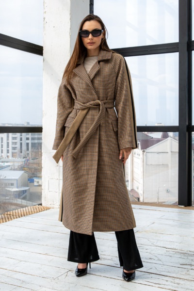 Демисезонное Пальто Mila Nova ПВ-260 кемел