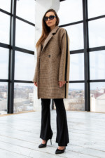 Демисезонное Пальто Mila Nova ПВ-261 кемел — изображение 2