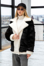 Зимняя Шуба Mila Nova ПВ-313 шоколад