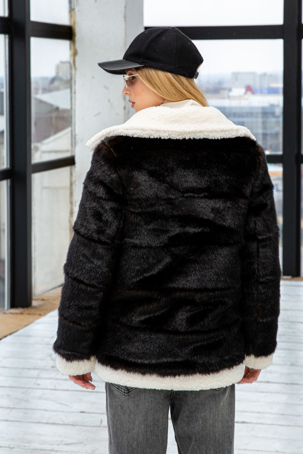 Зимняя Шуба Mila Nova ПВ-313 шоколад — изображение 4