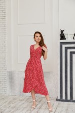 Летнее платье Mila Nova Ф-125 красный