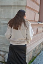 Зимняя шуба Mila Nova ПВ-317бежевый — изображение 3