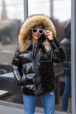 Зимняя куртка Mila Nova К-284 черный