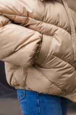 Зимняя куртка Mila Nova К-286 кемел — изображение 5