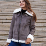 Зимняя дубленка Mila Nova Д-205  капучино