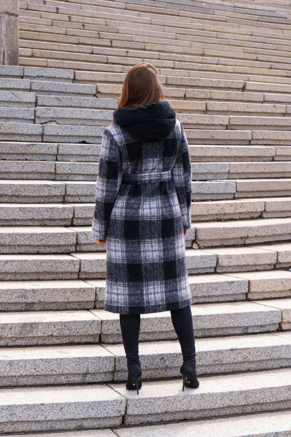 Зимнее пальто Mila Nova ПВ-228ех серый — изображение 4