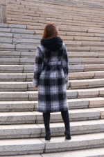 Зимнее пальто Mila Nova ПВ-228ех серый — изображение 4