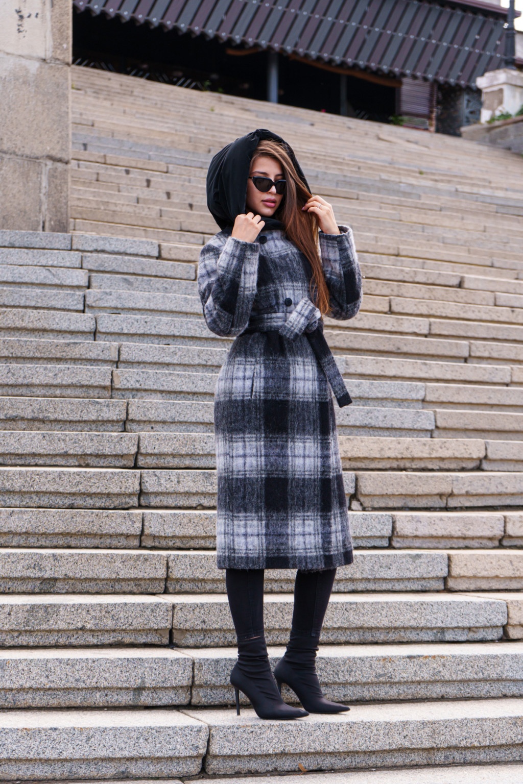 Зимнее пальто Mila Nova ПВ-228ех серый — изображение 1