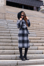 Зимнее пальто Mila Nova ПВ-228ех серый