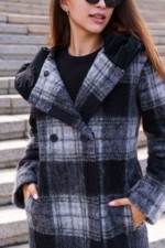 Зимнее пальто Mila Nova ПВ-228ех серый — изображение 5