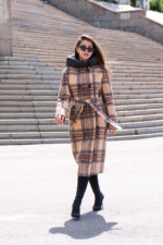 Зимнее пальто Mila Nova ПВ-228ех рыжий