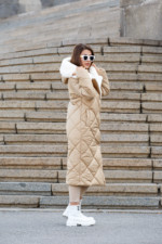 Зимнее пальто Mila Nova ПВ-319 кемел — изображение 6