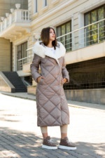 Зимнее пальто ПВ-319 капучино — изображение 6