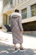 Зимнее пальто ПВ-319 капучино — изображение 5