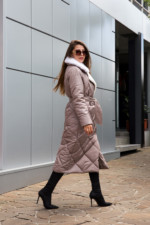 Зимнее пальто Mila Nova ПВ-318 капучино — изображение 3