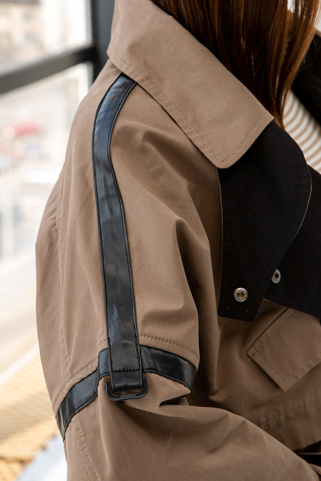 Демисезонный тренч Q-85 капучино+капучино — изображение 5