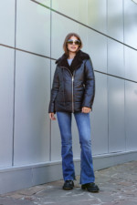 Зимняя куртка Mila Nova К-290 черный — изображение 2