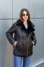 Зимняя куртка Mila Nova К-290 черный