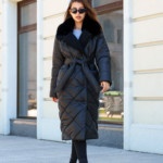 Зимнее пальто Mila Nova ПВ-318 черный+черный