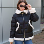 Зимняя куртка Mila Nova К-287 черный