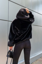 Зимняя шуба Mila Nova ПВ-316черный — изображение 4