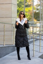 Зимнее пальто Mila Nova ПВ-318 черный