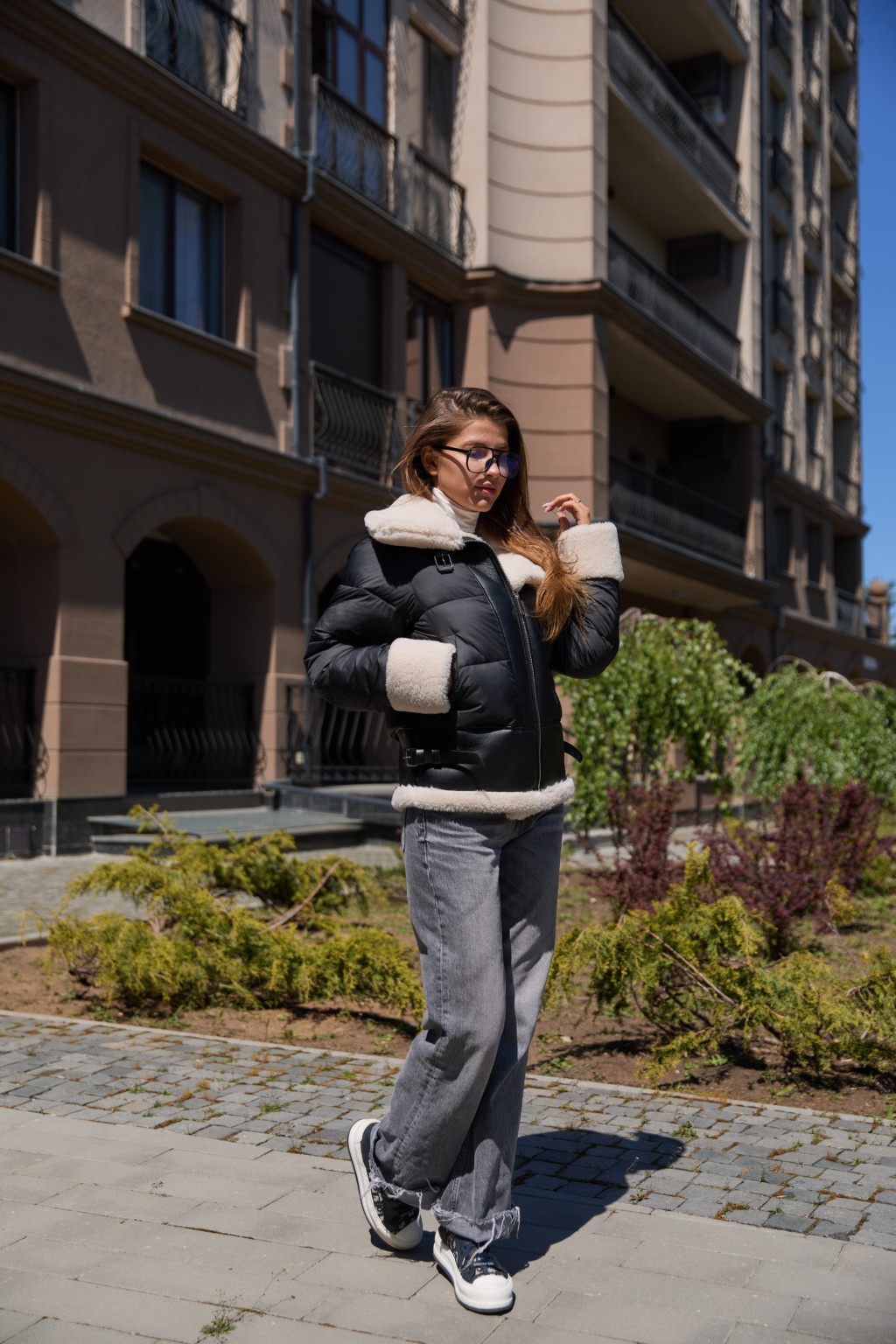 Зимняя куртка Mila Nova К-285 черный — изображение 2