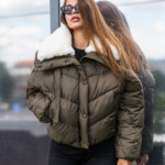 Зимняя куртка Mila Nova К-286 хаки