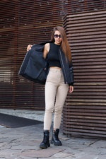 Зимняя куртка Mila Nova К-292 черный — изображение 5