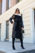 Зимнее пальто Mila Nova ПВ-323 черный — изображение 3