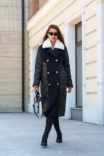 Зимнее пальто Mila Nova ПВ-323 черный