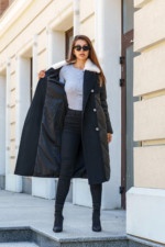 Зимнее пальто Mila Nova ПВ-323 черный — изображение 4