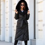 Зимнее пальто Mila Nova ПВ-319черный+черный