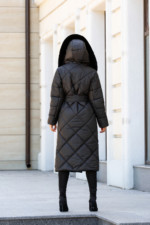 Зимнее пальто Mila Nova ПВ-319черный+черный — изображение 4