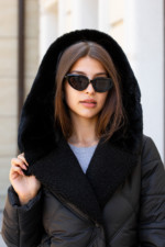 Зимнее пальто Mila Nova ПВ-319черный+черный — изображение 2