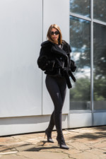 Зимняя шуба Mila Nova ПВ-317черный — изображение 2