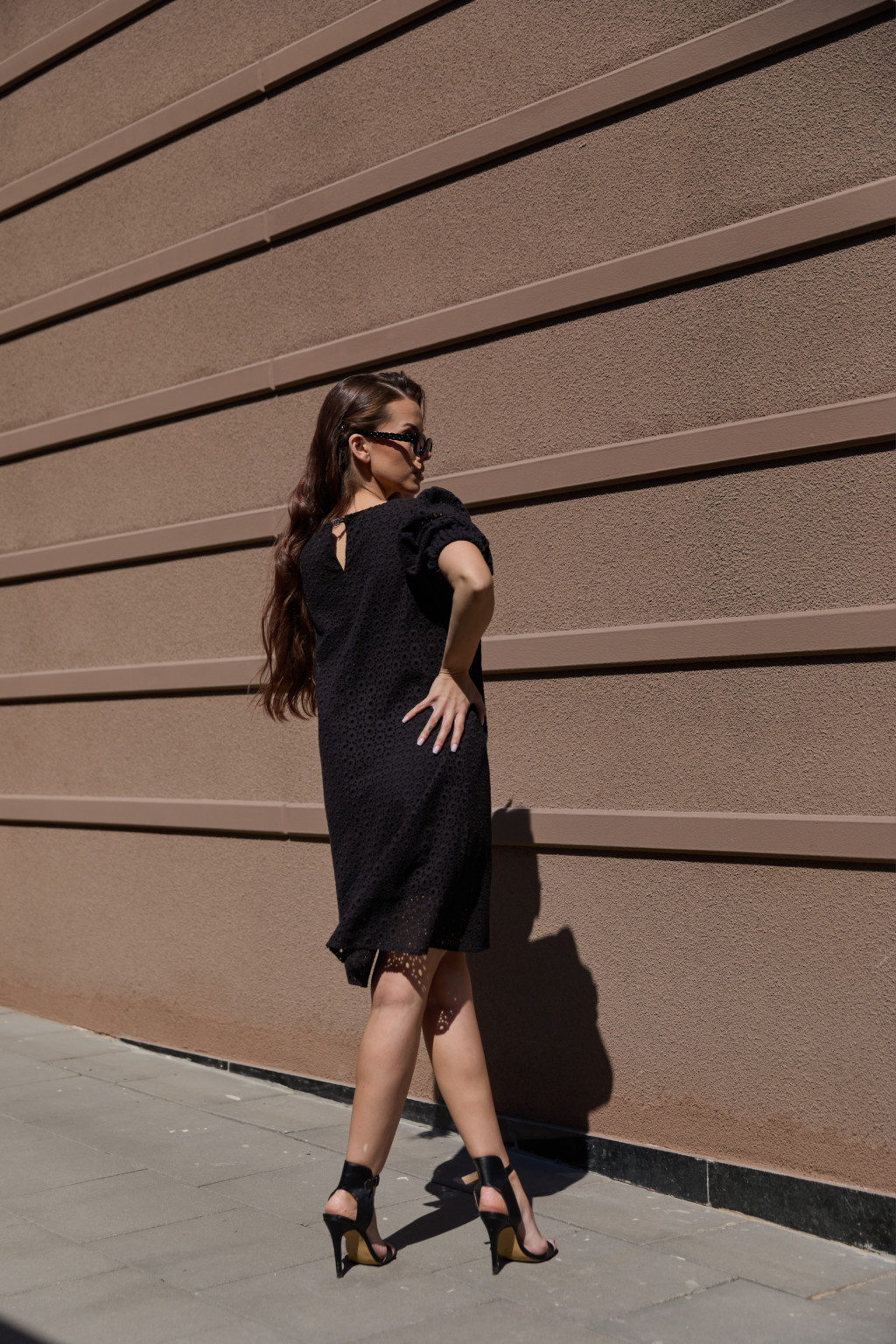 Летнее платье Mila Nova Ф-174 черный — изображение 3