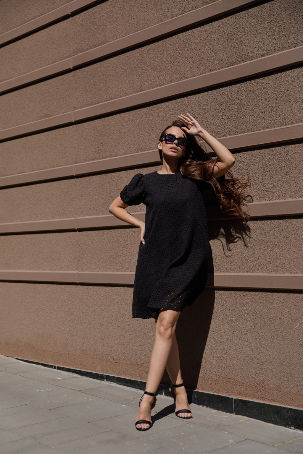 Летнее платье Mila Nova Ф-174 черный — изображение 2