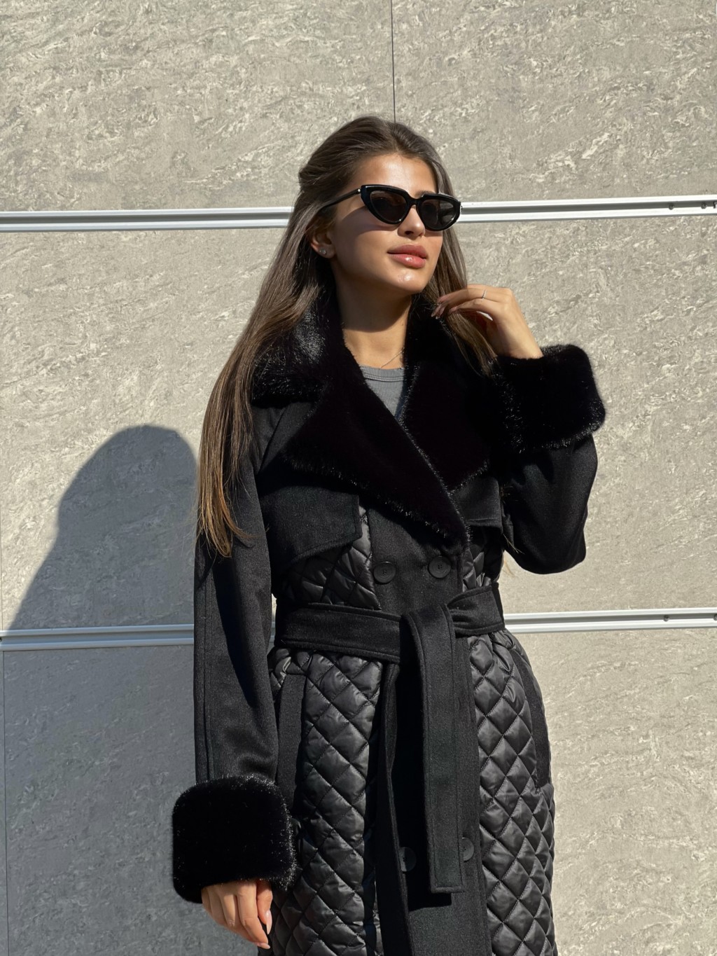 Зимнее пальто Mila Nova ПВ-329 черный — изображение 2