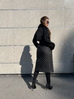 Зимнее пальто Mila Nova ПВ-329 черный — изображение 5