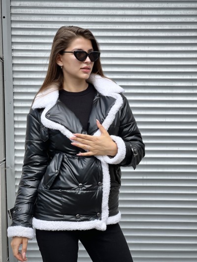 Демисезонная Куртка Mila Nova К-254 черный