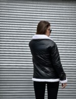 Демисезонная Куртка Mila Nova К-254 черный — изображение 5