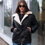 Демисезонная куртка Mila Nova К-311 черный