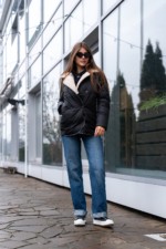 Демисезонная куртка Mila Nova К-311 черный — изображение 2