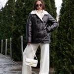 Демисезонная куртка Mila Nova К-311 шоколад