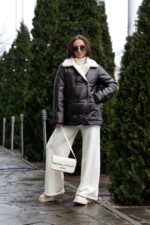 Демисезонная куртка Mila Nova К-311 шоколад