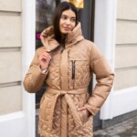 Демисезонная куртка Mila Nova К-320 кемел