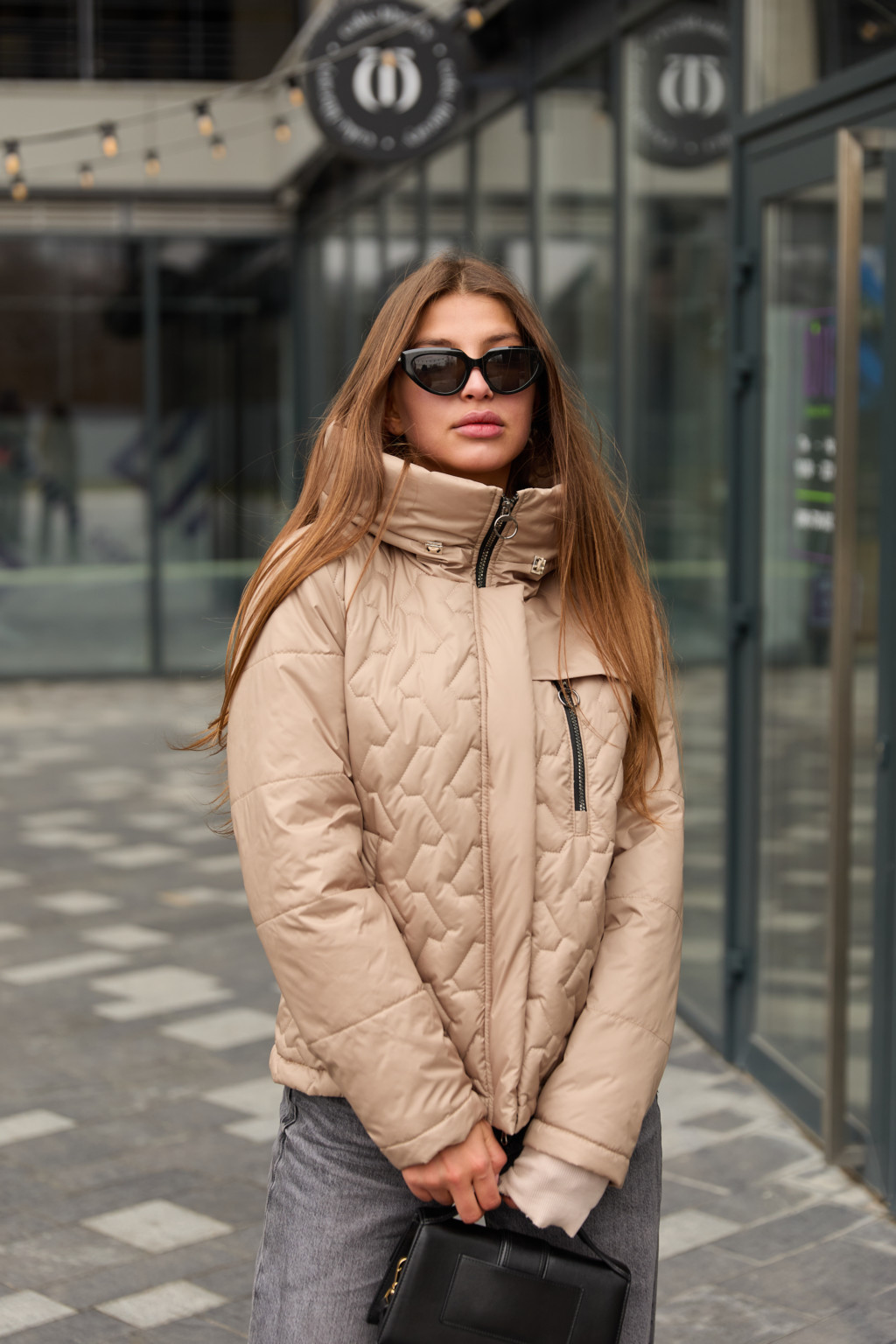 Демисезонная куртка Mila Nova К-322 кемел — изображение 3