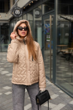 Демисезонная куртка Mila Nova К-322 кемел — изображение 2