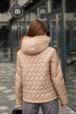 Демисезонная куртка Mila Nova К-322 кемел — изображение 5